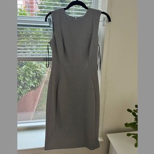 Gray Calvin Klein Office Dress in Size 4